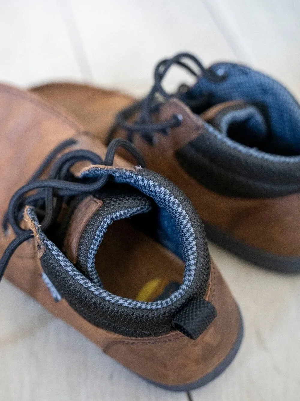 Lems Boulder Boot Mid Leather Umber Brown Barefoot | Size 9.5